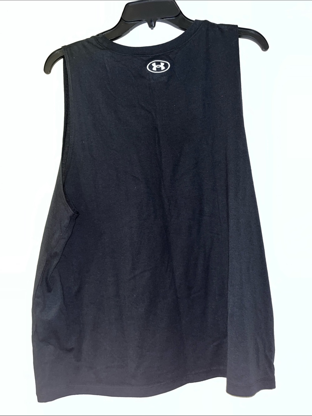 Under Armour Black & White Project Rock Muscle Tank NWT - Picture 2 of 4